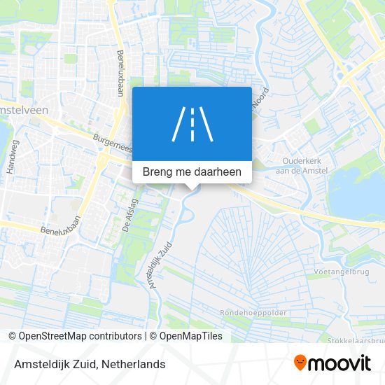 Amsteldijk Zuid kaart