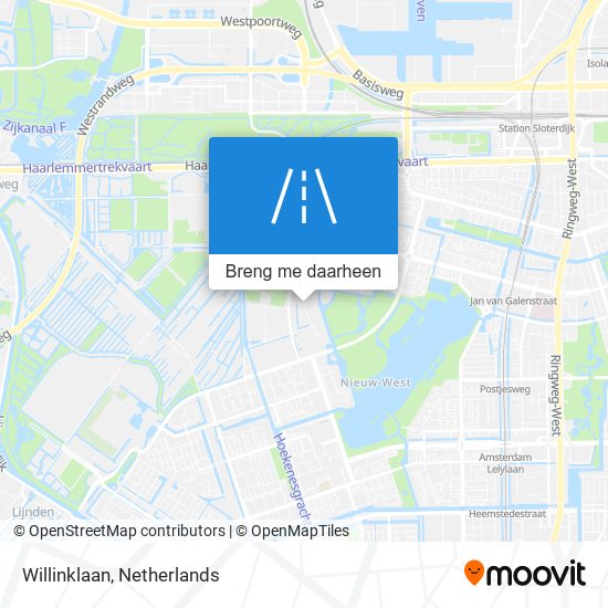 Willinklaan kaart