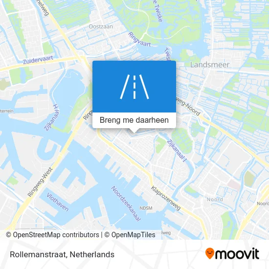 Rollemanstraat kaart