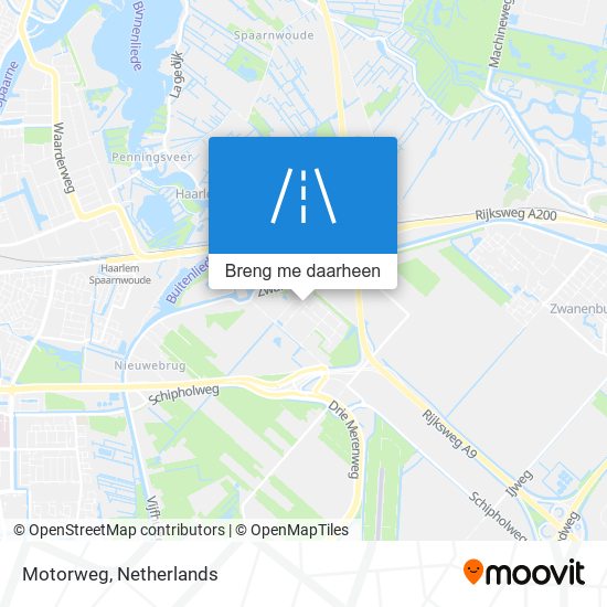 Motorweg kaart