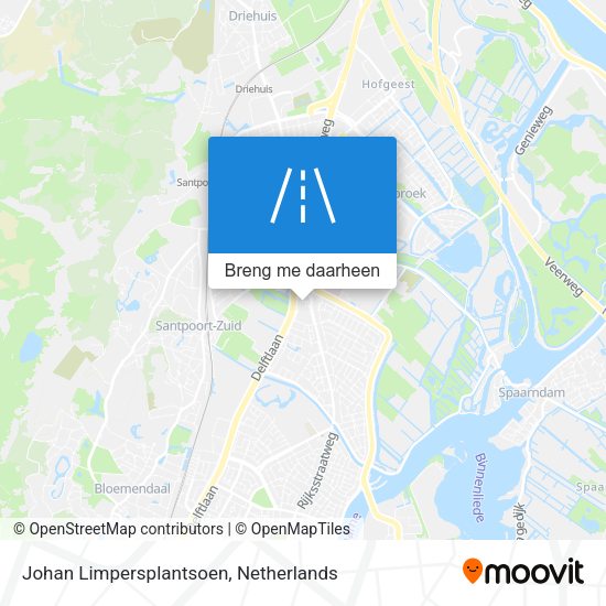 Johan Limpersplantsoen kaart