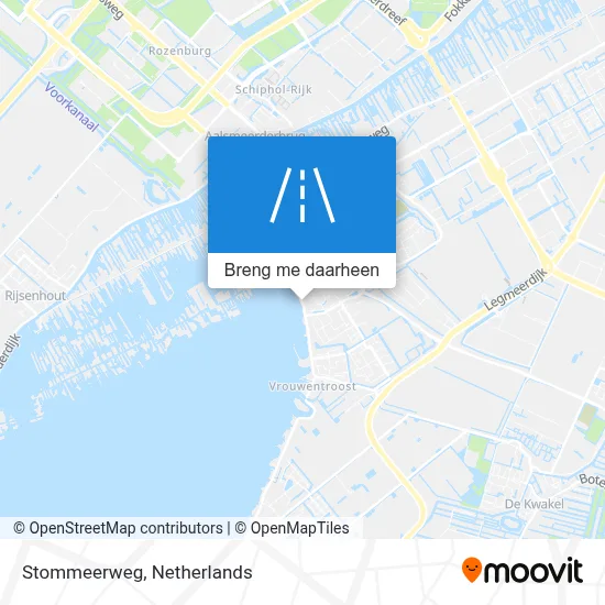 Stommeerweg kaart