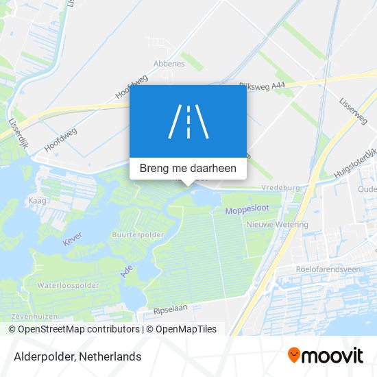 Alderpolder kaart