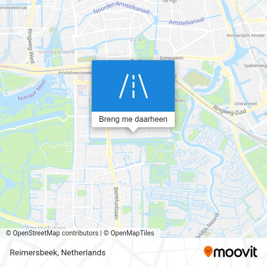 Reimersbeek kaart