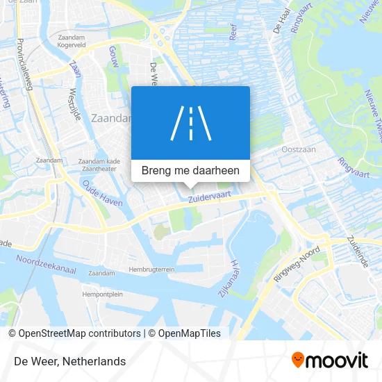 De Weer kaart