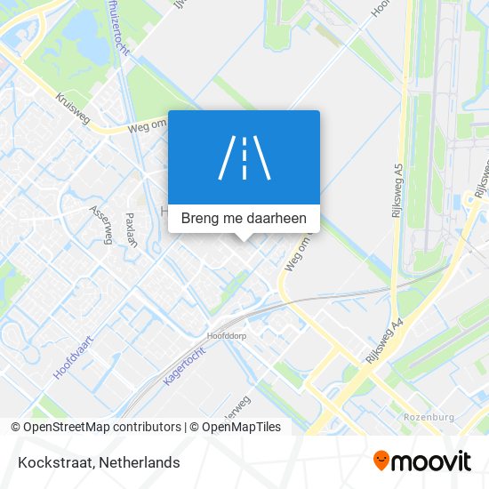 Kockstraat kaart