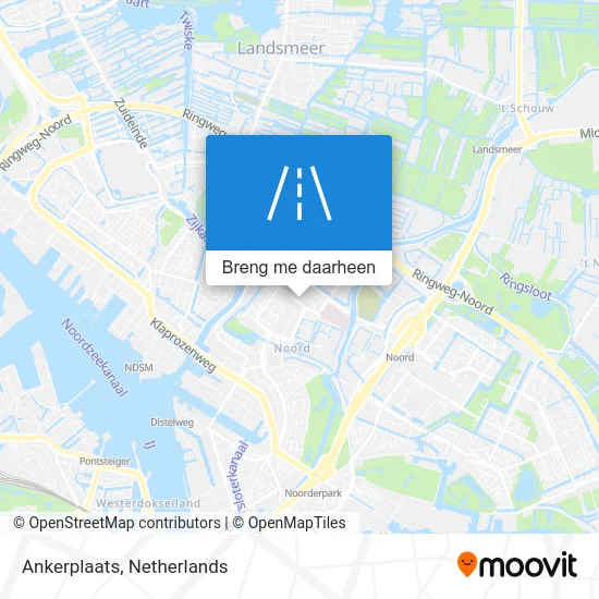 Ankerplaats kaart
