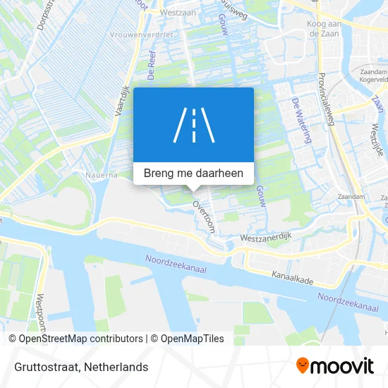 Gruttostraat kaart