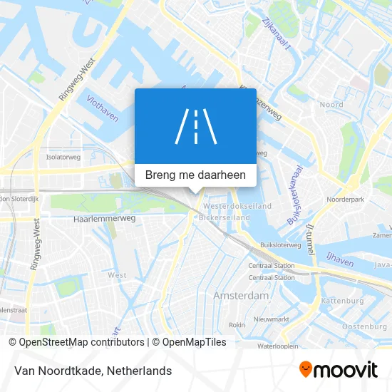 Van Noordtkade kaart