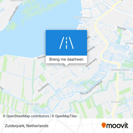 Zuiderpark kaart