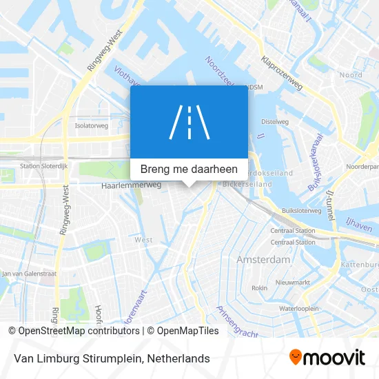Van Limburg Stirumplein kaart