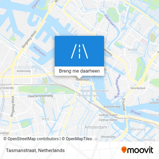 Tasmanstraat kaart