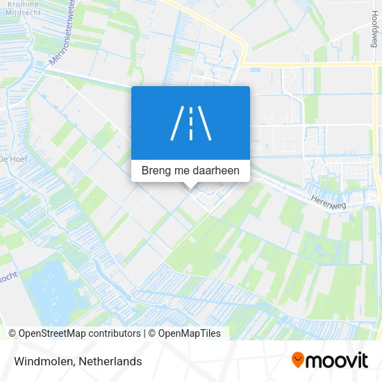 Windmolen kaart