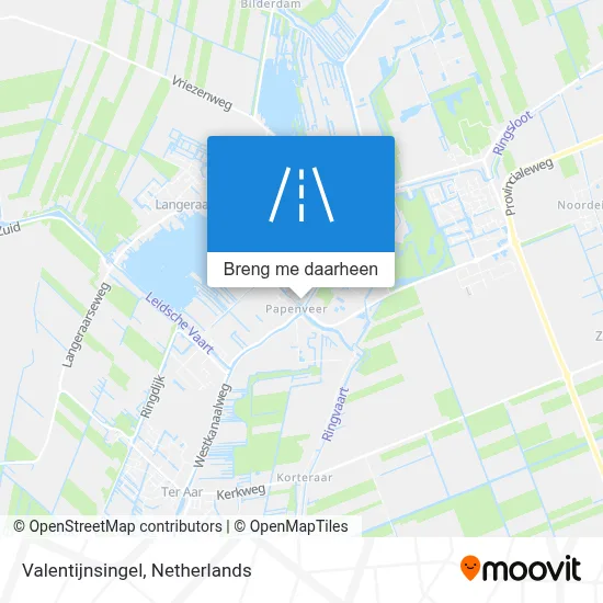 Valentijnsingel kaart
