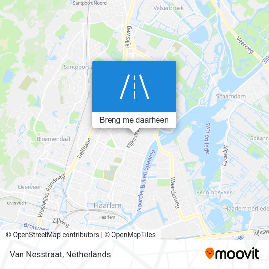 Van Nesstraat kaart