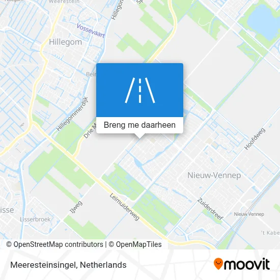 Meeresteinsingel kaart