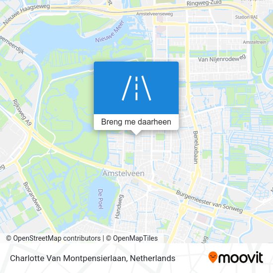 Charlotte Van Montpensierlaan kaart
