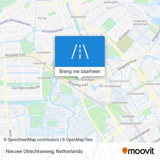 Nieuwe Utrechtseweg kaart