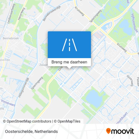 Oosterschelde kaart