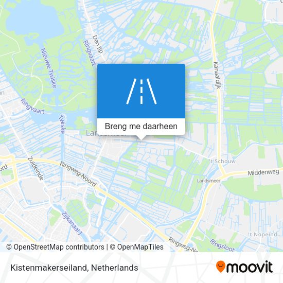 Kistenmakerseiland kaart