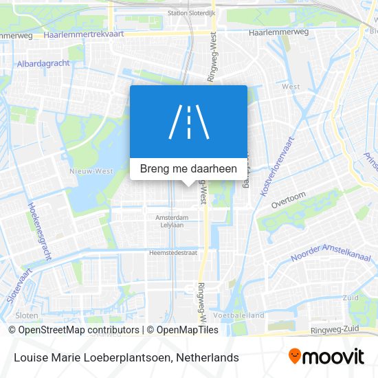 Louise Marie Loeberplantsoen kaart