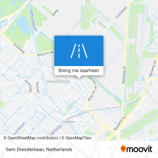 Sem Dresdenlaan kaart