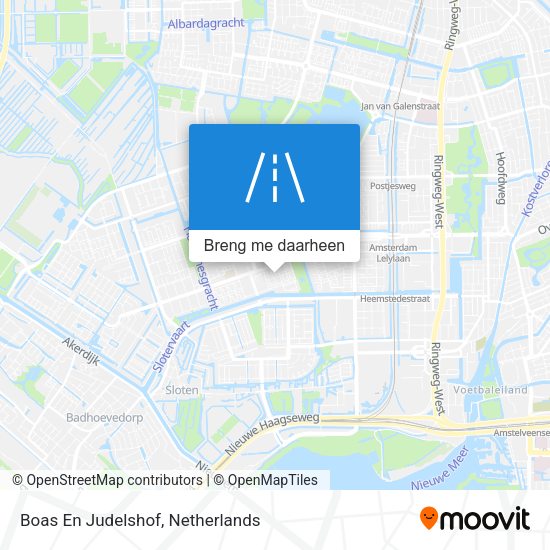 Boas En Judelshof kaart