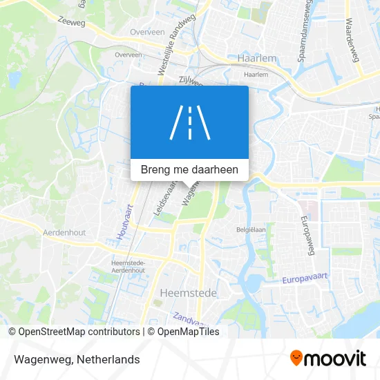 Wagenweg kaart