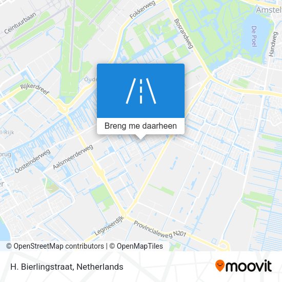 H. Bierlingstraat kaart