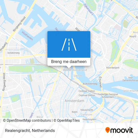 Realengracht kaart