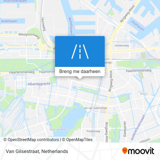 Van Gilsestraat kaart