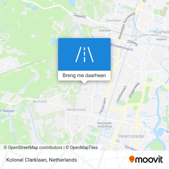 Kolonel Clarklaan kaart