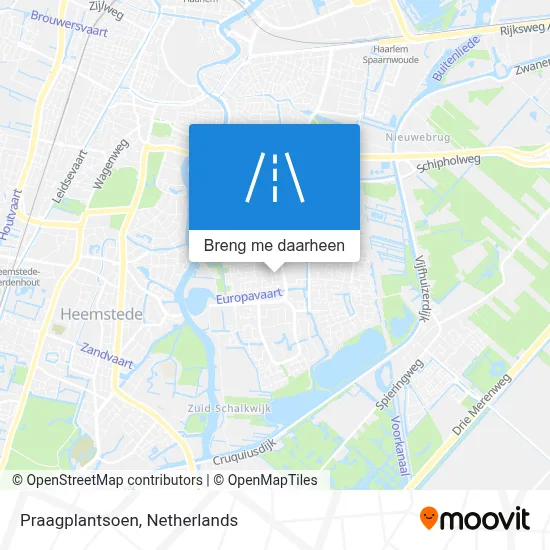 Praagplantsoen kaart