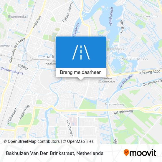 Bakhuizen Van Den Brinkstraat kaart