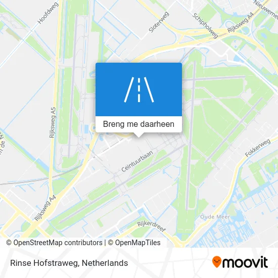 Rinse Hofstraweg kaart