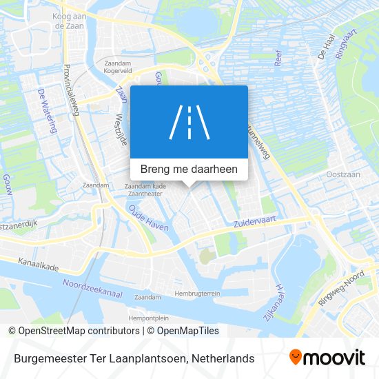 Burgemeester Ter Laanplantsoen kaart