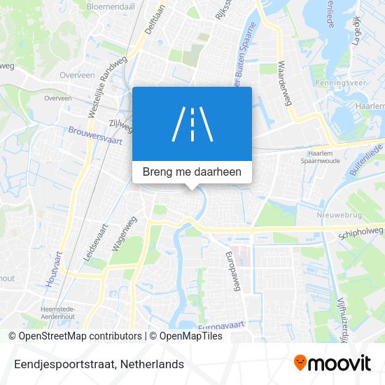 Eendjespoortstraat kaart