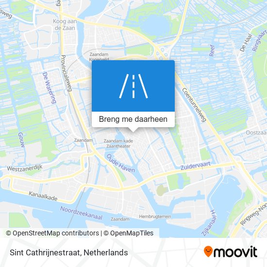 Sint Cathrijnestraat kaart
