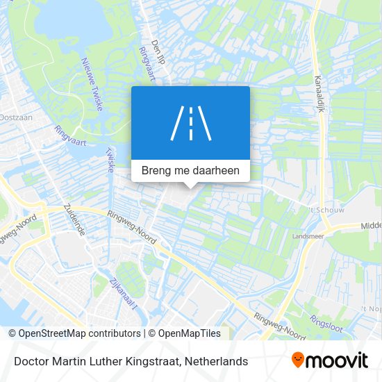 Doctor Martin Luther Kingstraat kaart