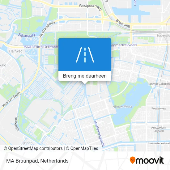 MA Braunpad kaart