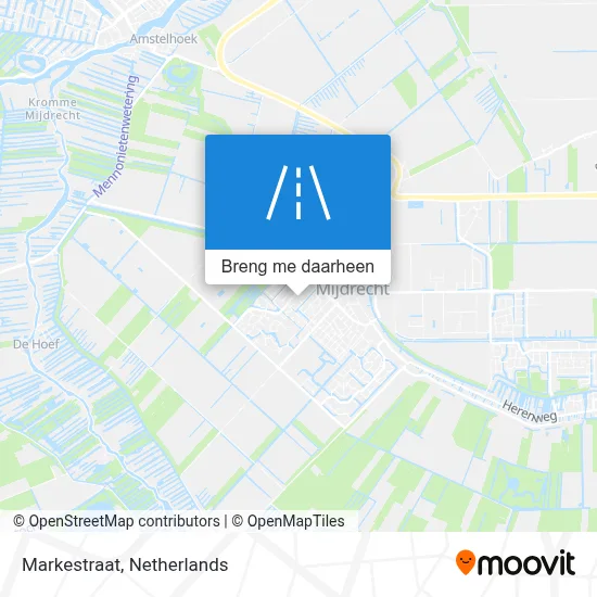 Markestraat kaart