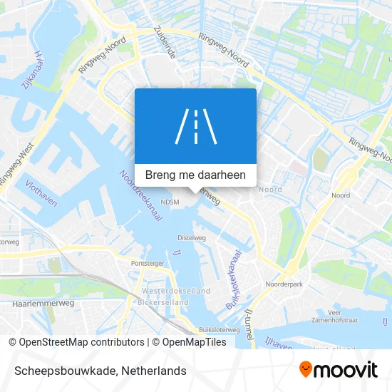 Scheepsbouwkade kaart