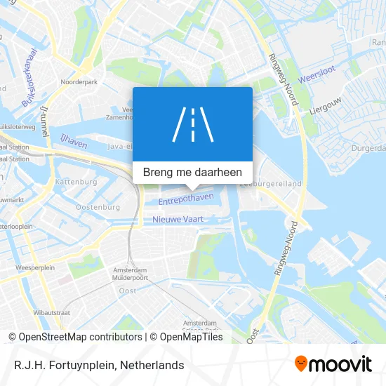 R.J.H. Fortuynplein kaart