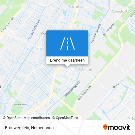 Brouwerplein kaart