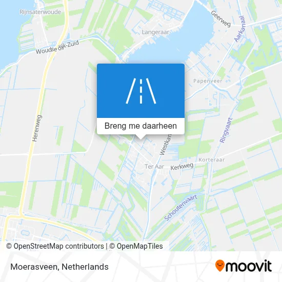 Moerasveen kaart