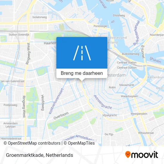 Groenmarktkade kaart