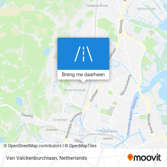 Van Valckenburchlaan kaart