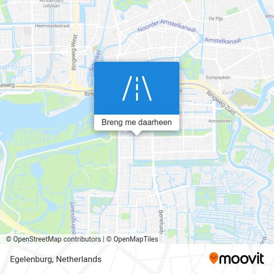 Egelenburg kaart