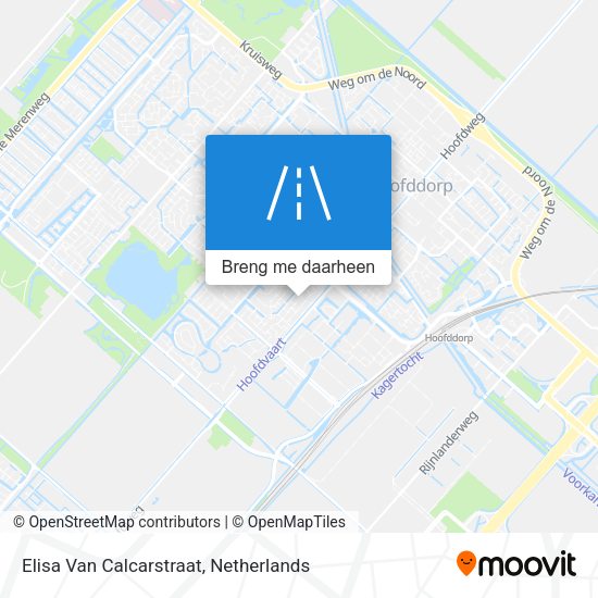 Elisa Van Calcarstraat kaart