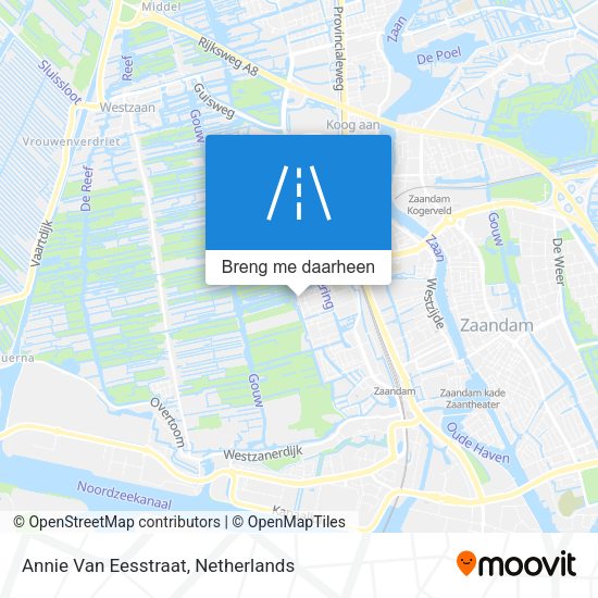 Annie Van Eesstraat kaart